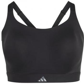 Adidas Dames High-Support Sport-BH Impact Luxe, Zwart