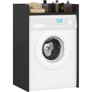 Mobile coprilavatrice Akord 64 cm nero – con giorno integrato