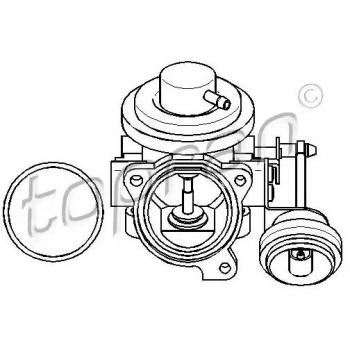 EGR TOPRAN 113 162 – Válvula de Controle de Gases