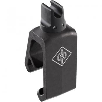 Neumann MC 7 Microphone Clamp - Black Rim Clip for Snare, Tom, and Percussion Instruments