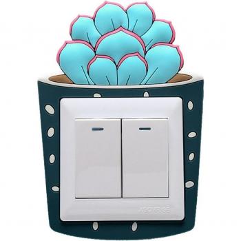 3D Cartoon Silicone Stereo Wall Stickers