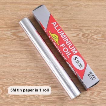 Papier aluminium grillé
