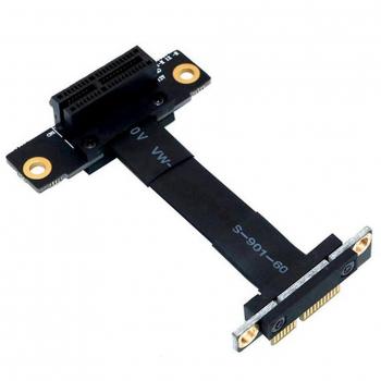 Cable elevador PCIe 3.0 X1 de doble derecha