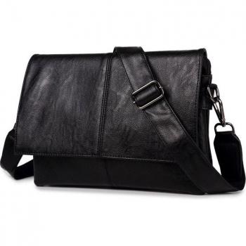 PU Leather Business Messenger Bag