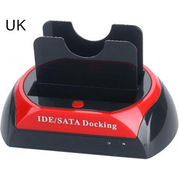 Dual SATA IDE to USB 2.0 HDD Docking Station for 2.5 and 3.5 Drives