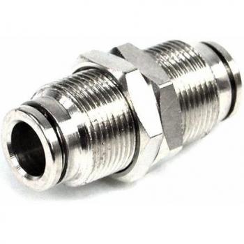8mm Durchgangsverbinder vernickelt