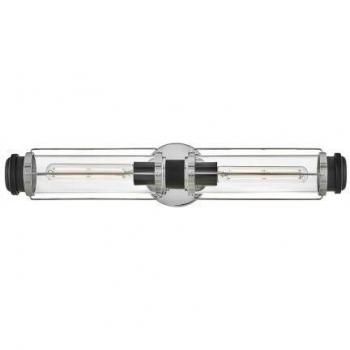 Bad-Wandleuchte Masthead, chrom, 2-flammig, Höhe 61 cm, IP44