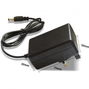 5pcs 24V 1A Power Supply Adapter with UK Plug