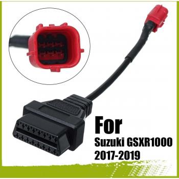 OBDII zu OBD2 Diagnosekabel für Suzuki GSXR1000 – 6‑Stift