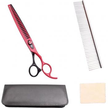 Purple Dragon Dog Grooming Scissors