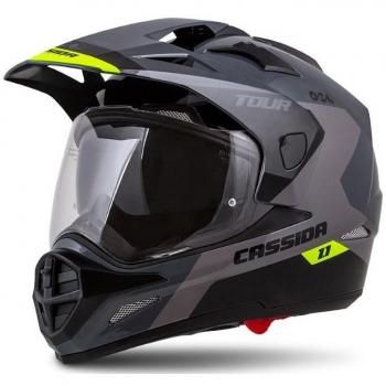 Helma Cassida Tour 1.1 Spectre grey/light grey/yellow fluo/black