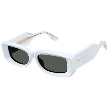 Gucci Women's GG1528S 004 Sunglasses, White Unisex, Size: 53 MM