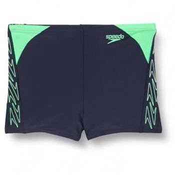 SPEEDO Kinder Badehose HYPERBOOM SPL ASHT JM NAVY/GREEN