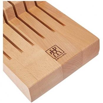 Inserto per cassetto in legno di faggio per coltelli (fino a 12) Zwilling