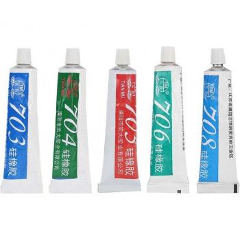Pegamento de Silicona Resistente 704