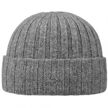 Stetson Surth Cashmere Knit Beanie - Grey - One Size