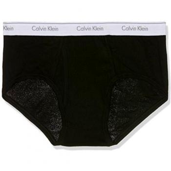 Calvin Klein 3P Brief Men's Slip, Negro