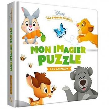 DISNEY BABY - Mes Premiers Puzzles - Mon imagier puzzle les animaux