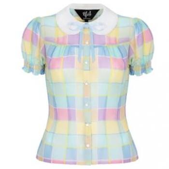 Skye Light Sheer Pastel Top