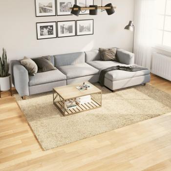 VidaXL Teppich Shaggy Hochflor Modern Golden 200x280 cm