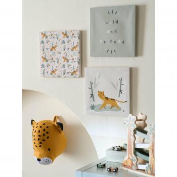 3er-Set Kinderzimmer Bilder PANDAWELT