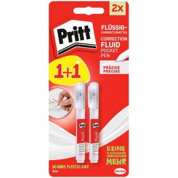 Pritt Correctiepen 8ml - 2 Stuks