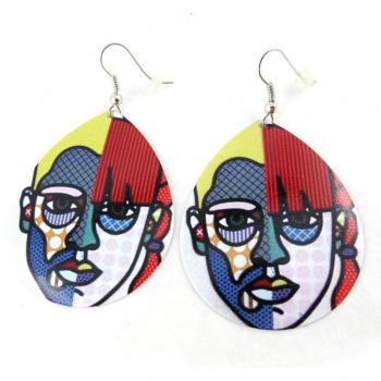 Les Trésors De Lily N0278 – Boucles Créateur Pop Art Tutti Frutti