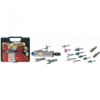 Kit Smerigliatrice Dritta Stanley con 10 Moli Ø 6/3mm, 2 Mandrini, 2 Chiavi e 2 Innetti Rapidi