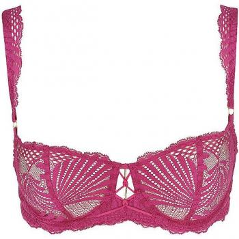 Soutien-gorge corbeille Aubade 50% Rythme du Désir Rose Radieux 90B