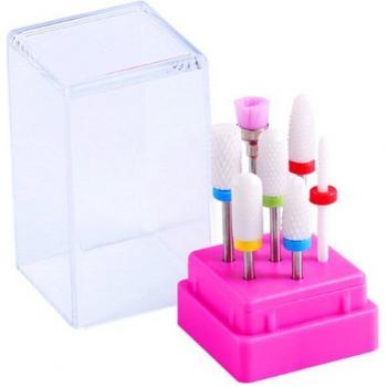 7-Piece Electric Nail Drill Bit Kit