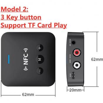 Bluetooth 5.0 Wireless Audio Adapter for Car and TV