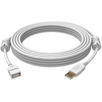 USB 2.0 Extension Cable by Vision 1 Meter (White)