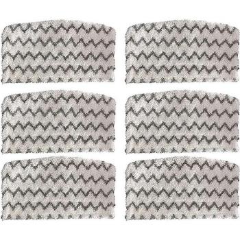 Ersatz-Mikrofaser Pads für Hai Dampf Mopp S1000/S1000A - 6 Stück