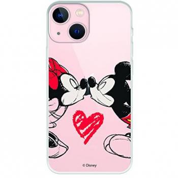 Custodia Disney per iPhone 13 Mini Mickey e Minnie Kiss