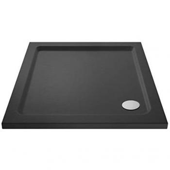 Nuie Square Shower Tray 1000mm x 1000mm - Slate Grey