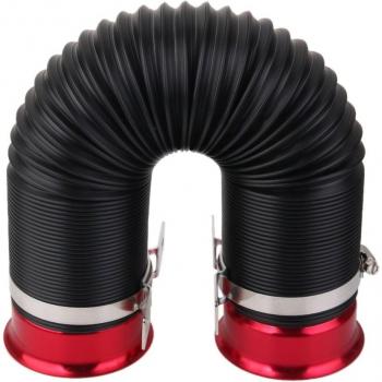 Universal 3 75MM Cold Air Intake Hose - Red
