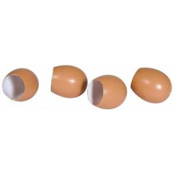 Kit decorativo uova di plastica 4 pezzi Rayher