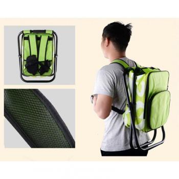 Silla de Pesca Compacta con Camuflaje