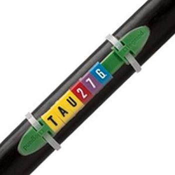 Porte-Repères Duplix 7 Caractères Noir