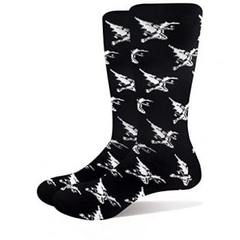 Demon Pattern Ankle Socks