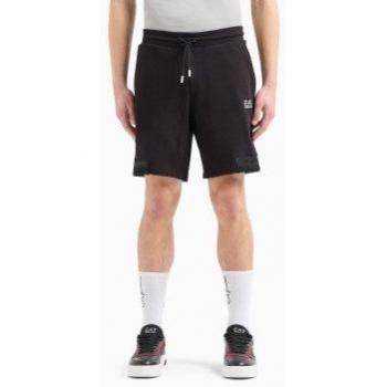 Pantalón Bermuda EA7 3DPS73 PJEQZ Negro