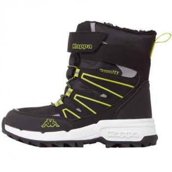 Kappa Floki Tex 260975 Schwarz 1133 Black/Lime