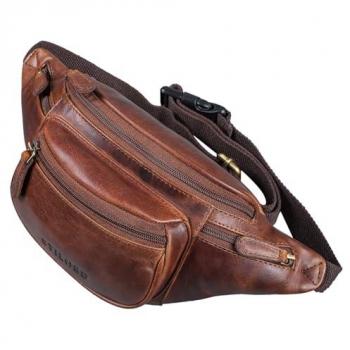 STILORD Leder Gürteltasche Eliah im Vintage-Stil