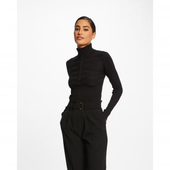 Morgan Pull ajusté rose pour femme