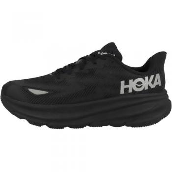 Hoka Clifton 9 GORE-TEX negro para correr