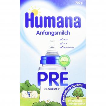 Humana Anfangsmilch Pre mit LCP und GOS, 1er Pack