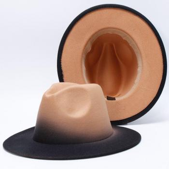 Sombrero Fedora Degradado Lujoso