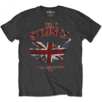 Tee Unisex Mappa USA Rolling Stones Union Jack Carbone