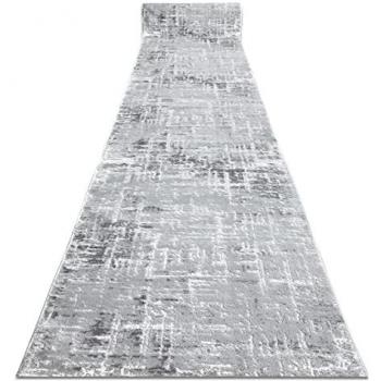 Structural Mefe Grey-White Runner 90x320cm