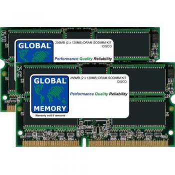 256 MB (2×128 MB) Cisco GSR Line Card Engine 3 RAM Module Set